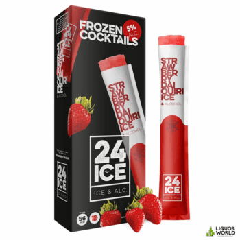 24 Ice Frozen Cocktails Strawberry Daiquiri Pack 5 x 65mL