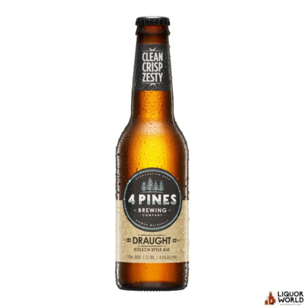 4 Pines Kolsch Craft Beer Bottle 330ml (24 Pack) 4 Pines Kolsch Craft Beer Bottle 330ml (24 Pack)