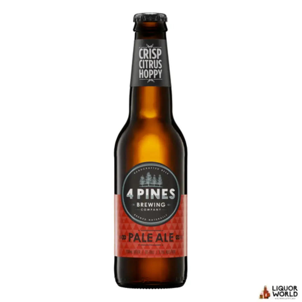 4 Pines Pale Ale Craft Beer Bottle 330ml (24 Pack) 4 Pines Pale Ale Craft Beer Bottle 330ml (24 Pack)