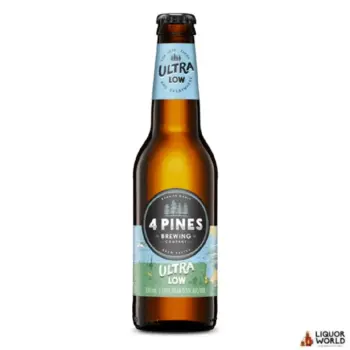 4 Pines Ultra Low Craft Beer Bottle 330ml (24 Pack)