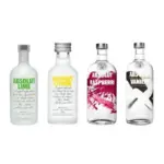 Absolut Flavours Miniatures Mixed 4 x 50ml
