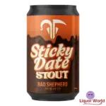 Bad Shepherd Sticky Date Stout 355ml (24 Pack)
