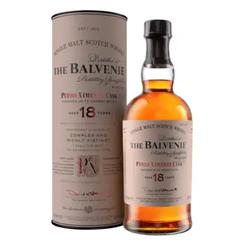 Balvenie 18 Year Old Pedro Ximenez Sherry Cask Single Malt Scotch Whisky 700mL