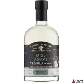 Barnes & Brown Miss Agave Tequila Inspired Non Alcoholic Spirit 700ml