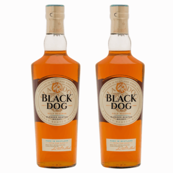 Black Dog Triple Gold Reserve Blended Scotch Whisky 750ml – 2 Bottle Combo