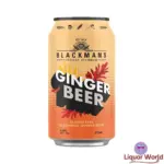 Blackman's Brewery Ginger Beer 375ml (16 Pack)