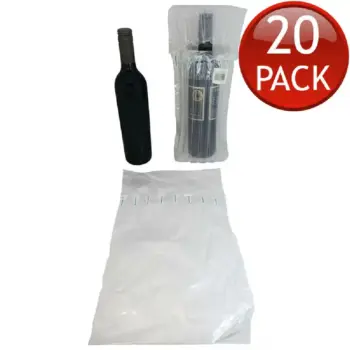 20 x Air Column Inflatable Wine Packaging Bubble Bag
