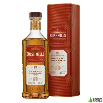 Bushmills 15 Year Old Bourbon Cask Single Malt Irish Whiskey 700mL