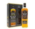 Bushmills Black Bush + 2 Glasses Gift Pack Blended Irish Whiskey 700mL