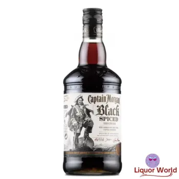 Captain Morgan Black Spiced Rum 700mL