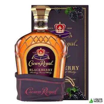 Crown Royal Blackberry Flavoured Canadian Whisky 750mL
