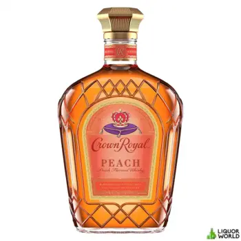 Crown Royal Peach Flavoured Blended Canadian Whisky 1L