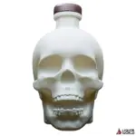 Crystal Head Bone Limited Edition Ceramic Skull Decanter