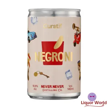 Curatif Never Never Distilling Negroni 140ml (24 Pack)