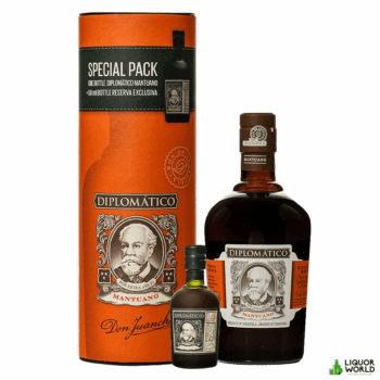 Diplomatico Mantuano Venezuelan Dark Rum 700mL + Reserva Exclusiva 50mL