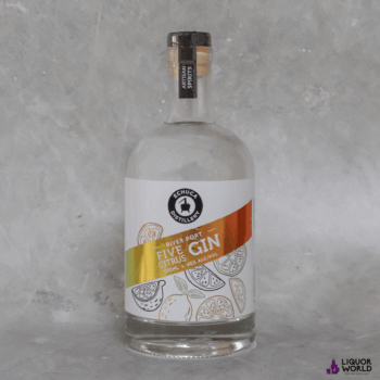Echuca Distillery River Port Five Citrus Gin 500ml (40% ABV) – 2 Bottle Pack