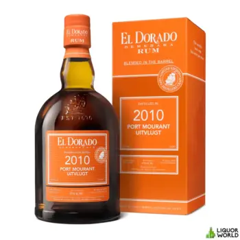 El Dorado 9 Year Old 2010 Port Mourant Uitvlugt Cask Strength Guyanese Rum 700mL