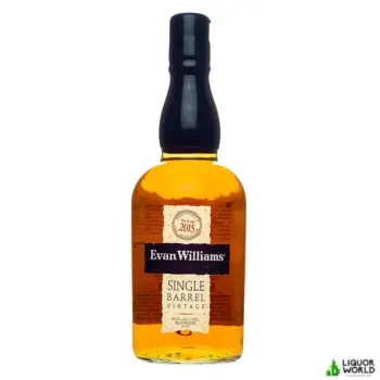 Evan Williams Single Barrel 2015 Vintage Kentucky Straight Bourbon Whiskey 700mL