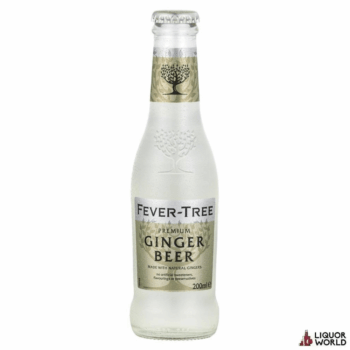 Fever Tree Ginger Beer Bottle 200ml (24 Pack)