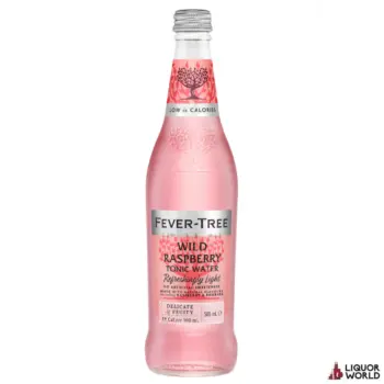 Fever Tree Wild Raspberry Non Alcoholic Tonic 500ml (8 Pack)
