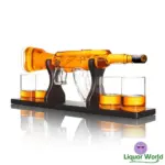 Gatling Liquor AK-47 Whiskey Display Edition + 4 Bullet Glasses 700mL