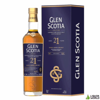 Glen Scotia 21 Year Old Campbeltown Single Malt Scotch Whisky 700mL