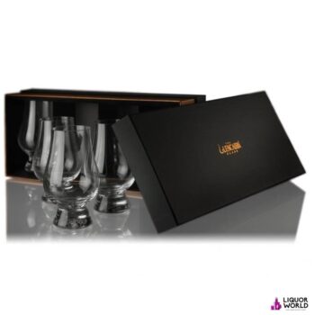 Glencairn Original Crystal Whisky Glasses in Presentation Box of Qty4