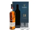 Glenfiddich 18 Year Old Small Batch + 2 Glasses Single Malt Scotch Whisky 700mL
