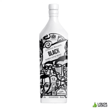 Johnnie Walker Black Label Air-Link Lagos Limited Edition Ceramic Blended Scotch Whisky 700mL