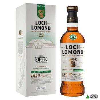 Loch Lomond 22 Year Old Open Course 153rd Royal Portrush Spanish Oak Casks Single Malt Scotch Whisky 700mL