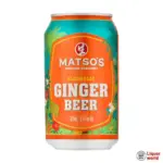Matsos Alcoholic Ginger Beer Cans 330ml (24 Pack)