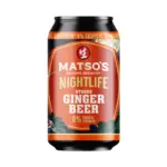 Matsos Nightlife Strong Ginger Beer 330ml (24 Pack)