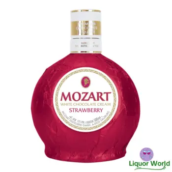 Mozart Strawberry White Chocolate Cream Liqueur 500mL