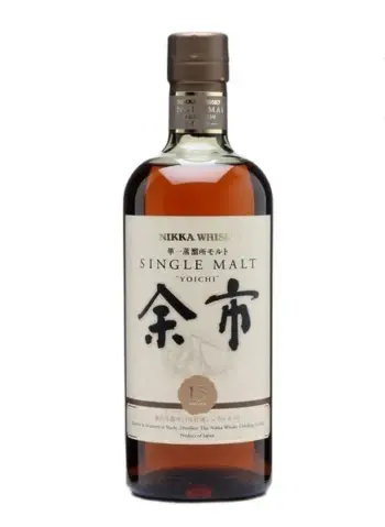 Nikka 'Yoichi' 15 years old Single Malt Whisky 700ml 45%.
