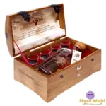 Oak Vodka Debowa in Wooden Box with 4 Shot Glasses 700ml