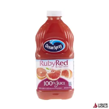 Ocean Spray Pet Ruby Red Grapefruit Juice 8 Bottles 1.5Lt 