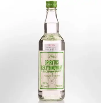 Polmos Spirytus Rektyfikowany (Rectified Spirit) Polish Pure Spirit Vodka (500ml)
