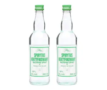 Polmos Spirytus Rektykiowany (Rectified Spirit) Polish Vodka (500ml) - 2 Bottles
