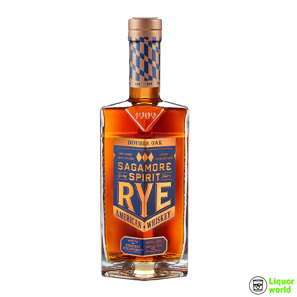 Sagamore Spirit Double Oak Straight Rye American Whiskey 700mL Sagamore Spirit Double Oak Straight Rye American Whiskey 700mL