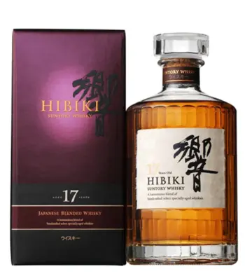 Suntory Hibiki 17 Year Old Blended Japanese Whisky 700ml