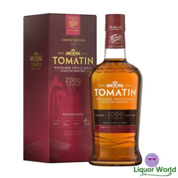 Tomatin 15 Year Old Moscatel Casks Portuguese Collection Single Malt Scotch Whisky 700mL