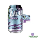 UDL Vodka & Passionfruit Cans (24 Pack) 375ml
