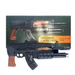 Zlatogor AK-47 With Grenade Launcher Ukrainian Vodka Miniature 200mL