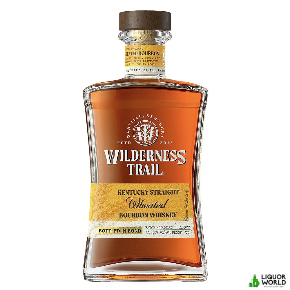 Wilderness Trail Yellow Bottled In Bond Wheated Kentucky Straight Bourbon Whiskey 750mL Wilderness Trail Yellow Bottled In Bond Wheated Kentucky Straight Bourbon Whiskey 750mL